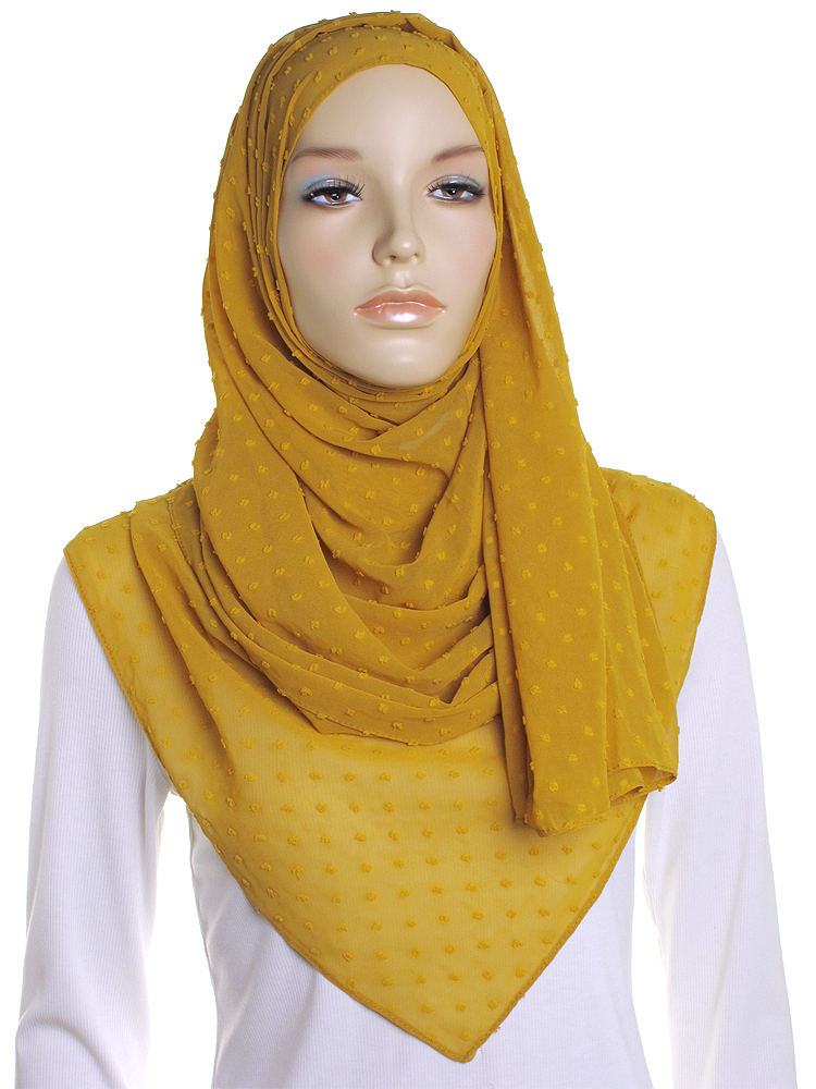 Gold hotsell chiffon scarf