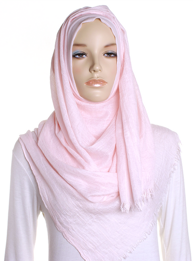 Pale Pink Extra Large Hijab - Hijab Store Online