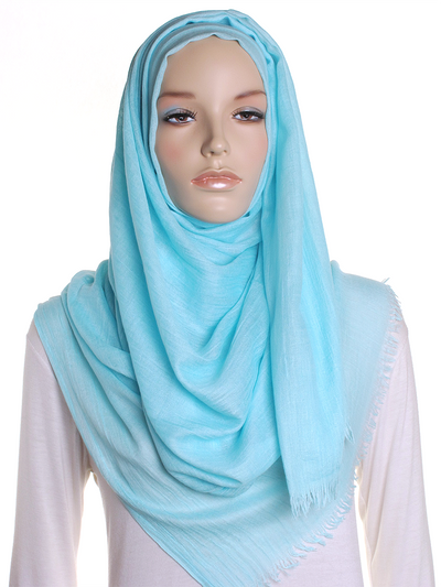 Pale Turquoise Extra Large Hijab - Hijab Store Online