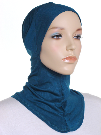 Dark Jade Plain Ninja Underscarf - Hijab Store Online