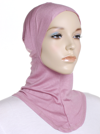 Dusky Rose Plain Ninja Underscarf - Hijab Store Online