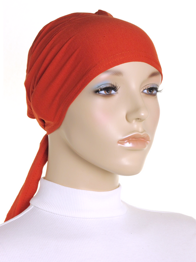 Autumn Plain Tie Back Bonnet - Hijab Store Online