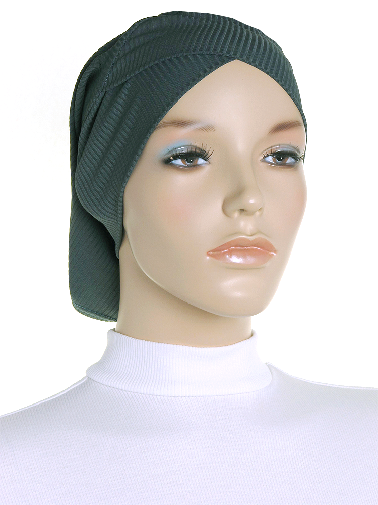 Eden Criss Cross Ribbed Underscarf - Hijab Store Online