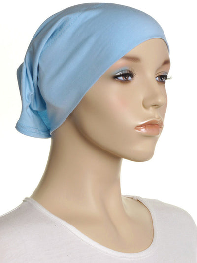 Sky Plain Cotton Tube Underscarf - Hijab Store Online