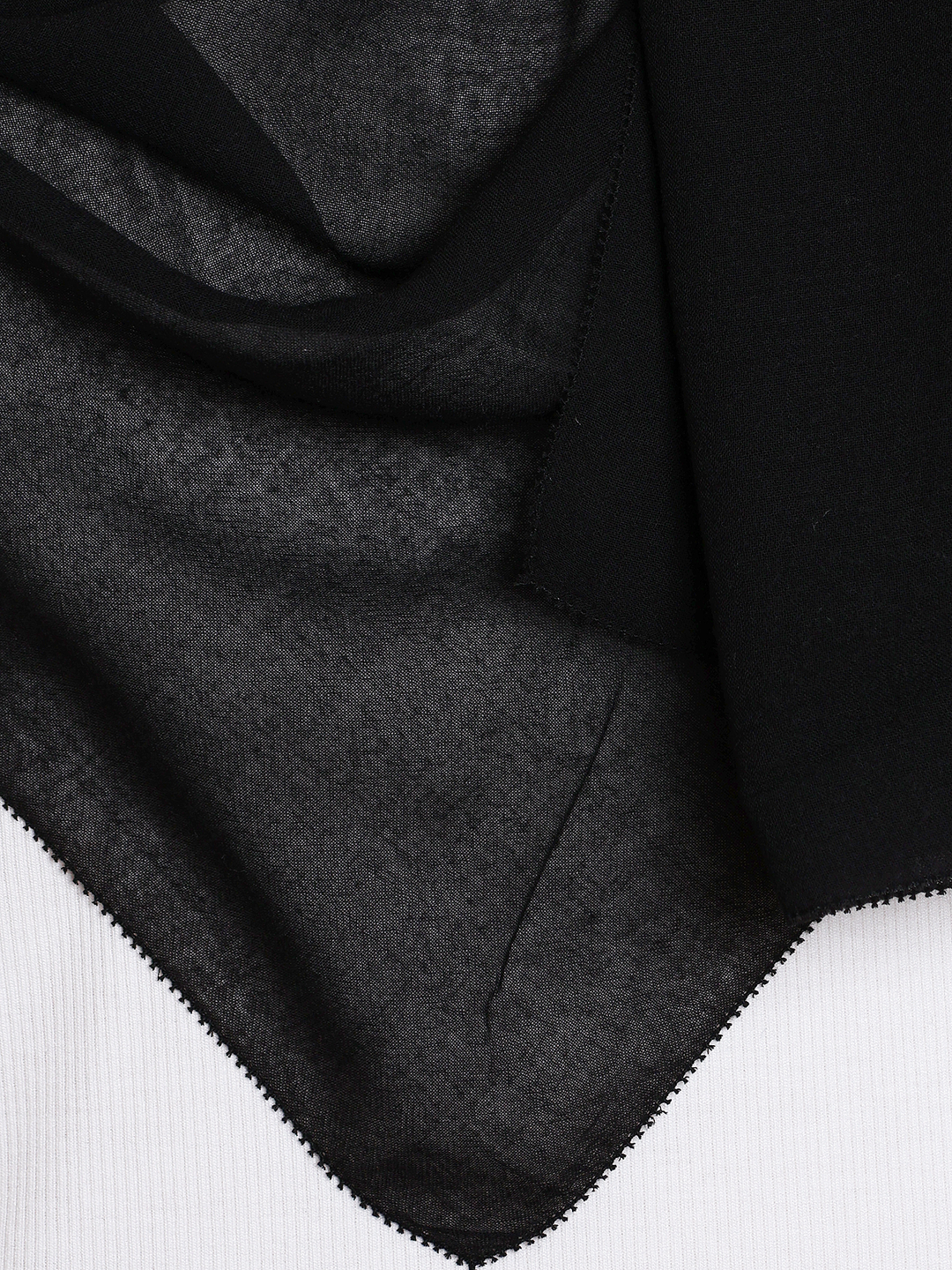 Olive Plain Cotton Hijab
