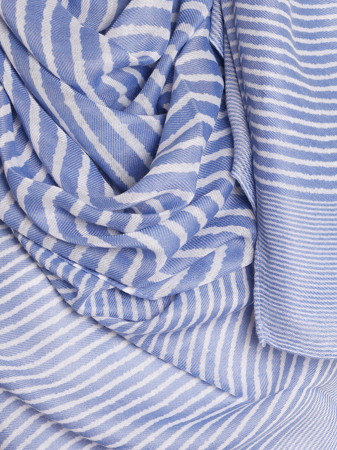 Blue Stripe Hijab