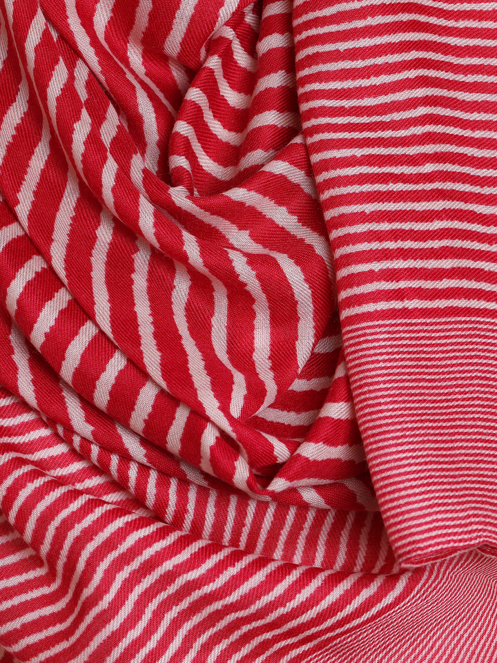Red Stripe Hijab