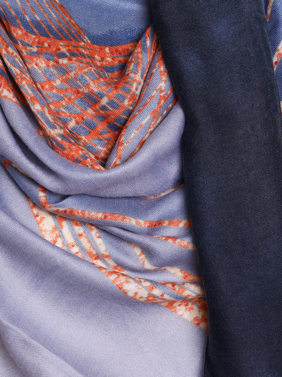 Grey Swirl Ombre Print Hijab