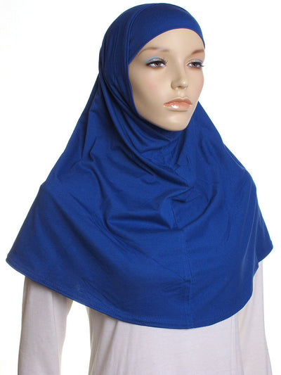 Royal Plain Cotton 2 Pce Al Amira Hijab - Hijab Store Online