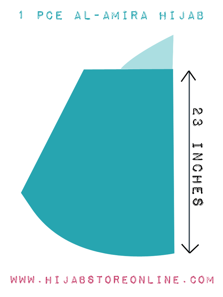 Cedar Plain Jersey Al Amira Hijab - Hijab Store Online