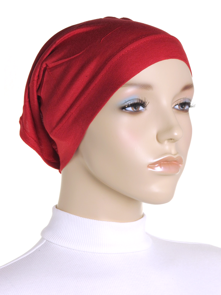 Dark Red Sports Al Amira Hijab