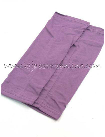 Plum Forearm Cotton Sleeves - Hijab Store Online