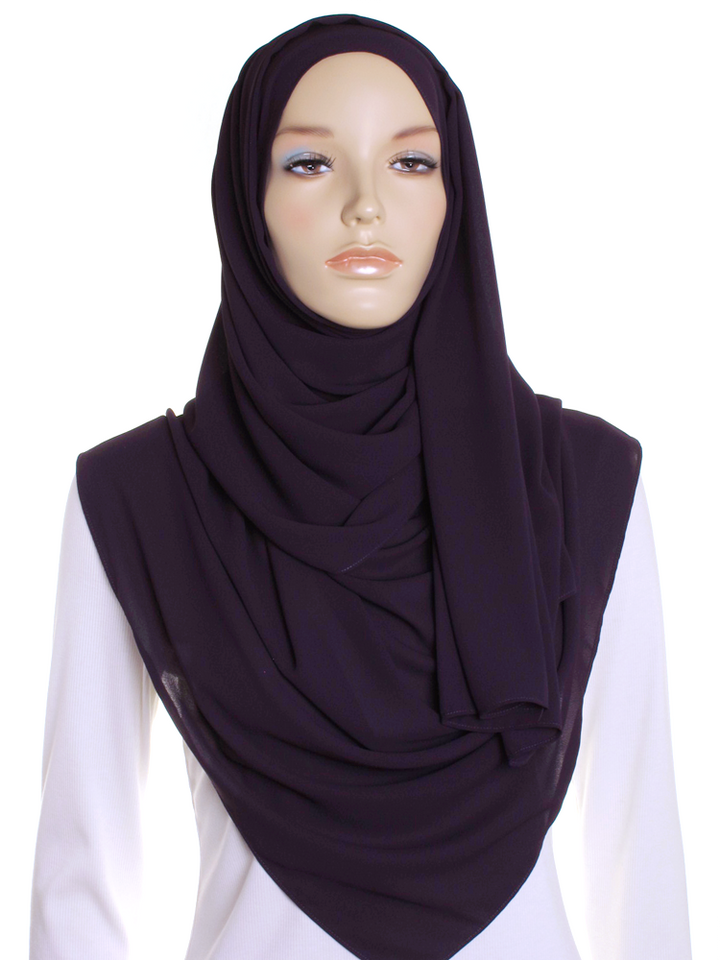 Amethyst Premium Chiffon Hijab