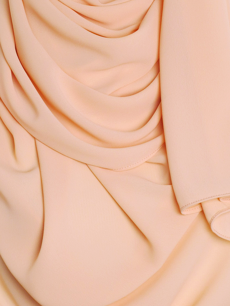 Apricot Premium Chiffon Hijab
