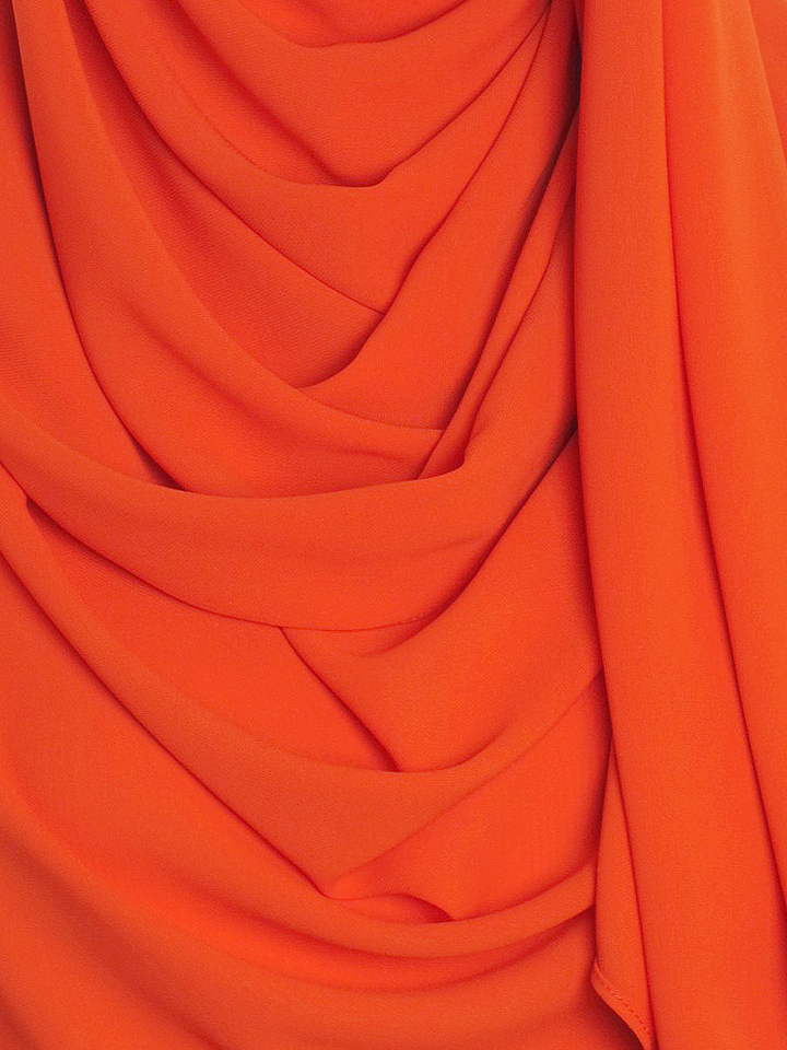 Burnt Orange Premium Chiffon Hijab