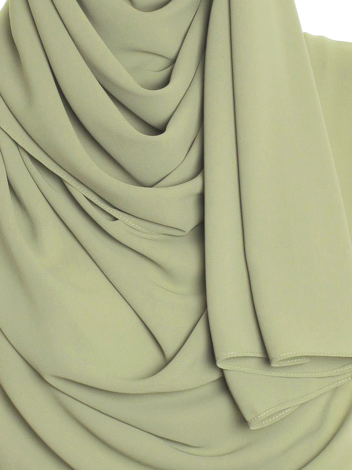 Light Khaki Premium Chiffon Hijab