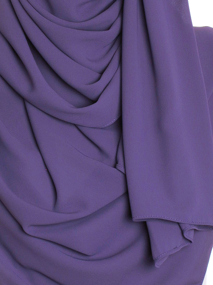 Plum Premium Chiffon Hijab