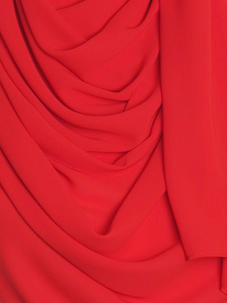 Poppy Red Premium Chiffon Hijab