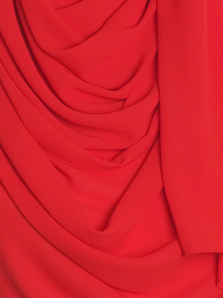 Poppy Red Premium Chiffon Hijab