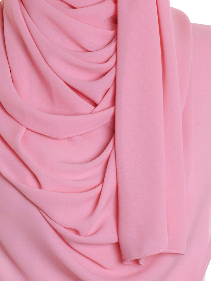 Soft Pink Premium Chiffon Hijab