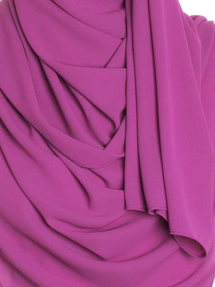 Violet Premium Chiffon Hijab