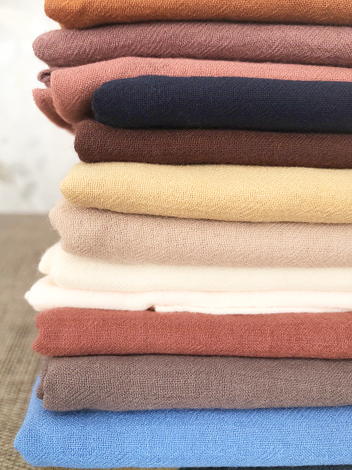 Olive Plain Cotton Hijab