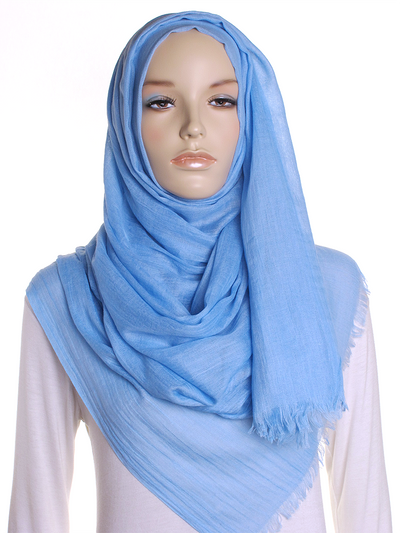 Carolina Blue Extra Large Hijab - Hijab Store Online