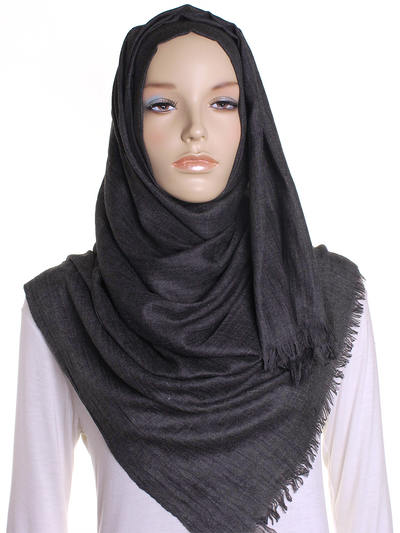 Charcoal Extra Large Hijab - Hijab Store Online