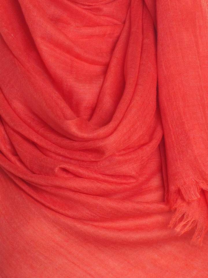 Coral Red Extra Large Hijab - Hijab Store Online