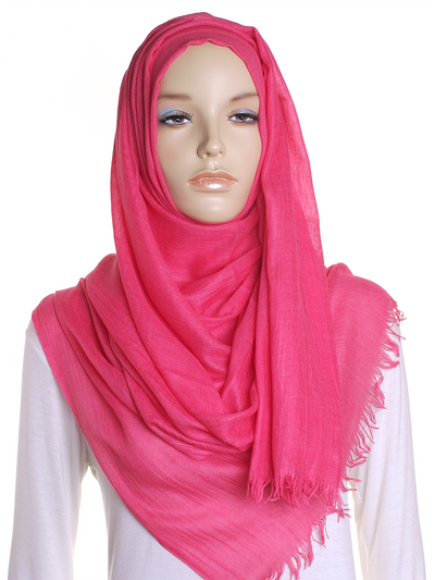 Hot Pink Extra Large Hijab - Hijab Store Online