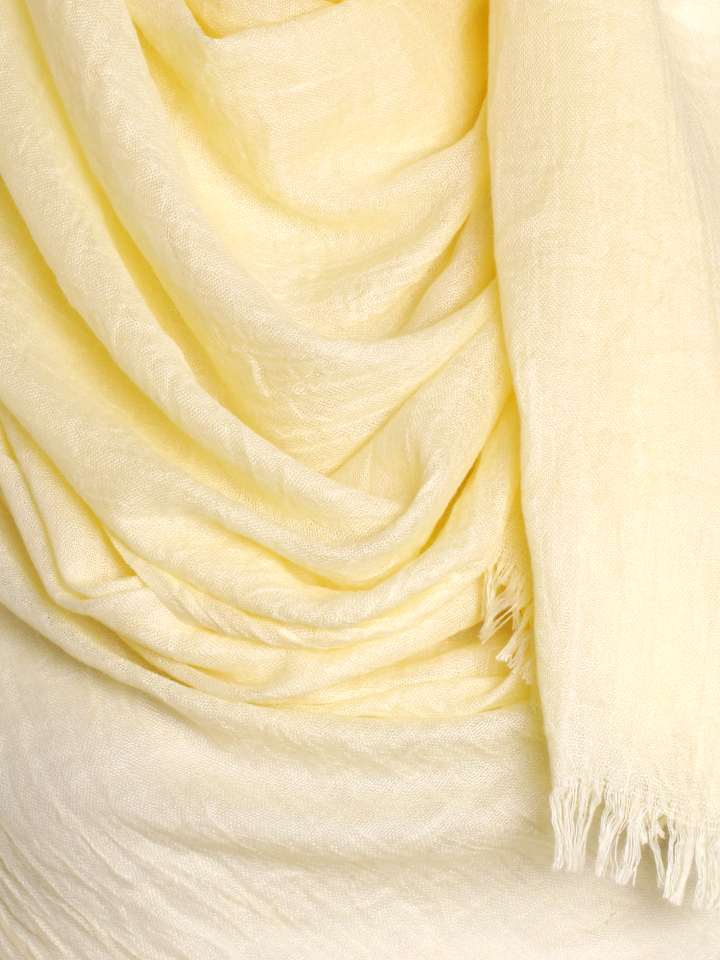 Pastel Yellow Extra Large Hijab - Hijab Store Online