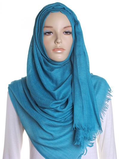 Teal Extra Large Hijab - Hijab Store Online
