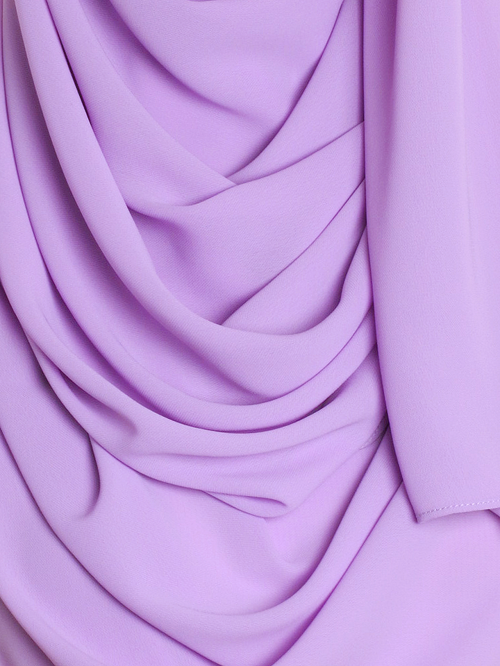 Lilac Premium Chiffon Hijab