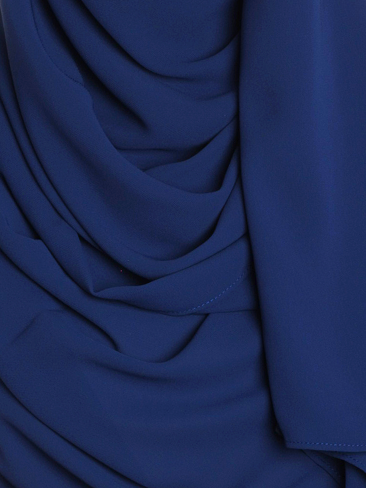Royal Blue Premium Chiffon Hijab