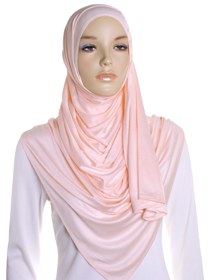 Blush Premium Cotton Jersey Hijab