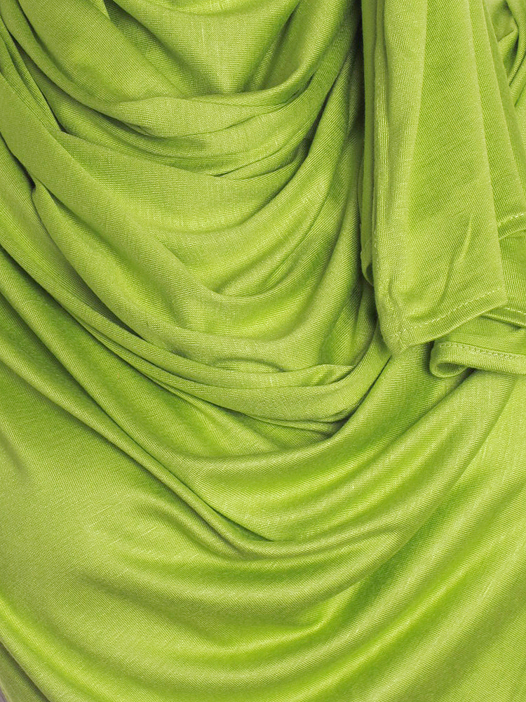 Nature Green Premium Cotton Jersey Hijab