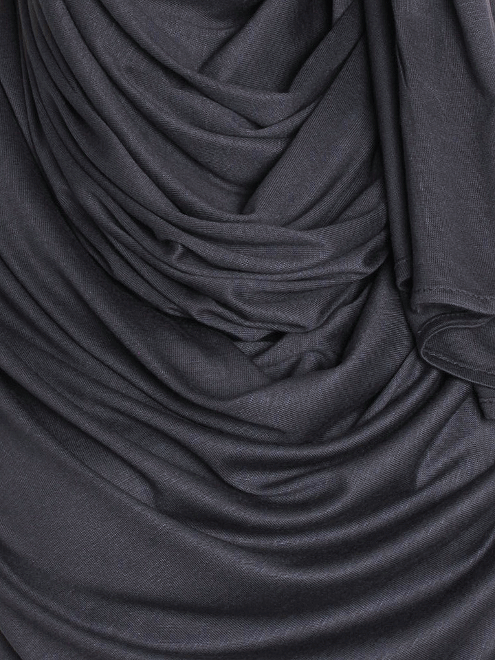 Pewter Premium Cotton Jersey Hijab