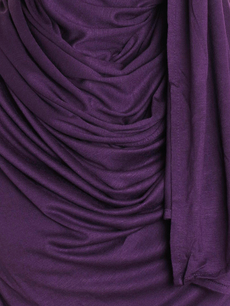 Purple Premium Cotton Jersey Hijab