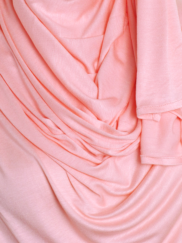 Salmon Pink Premium Cotton Jersey Hijab