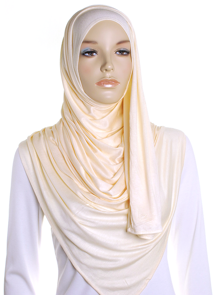 Vanilla Premium Cotton Jersey Hijab