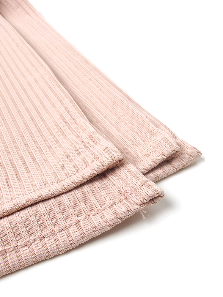 Olive Ribbed Jersey Hijab
