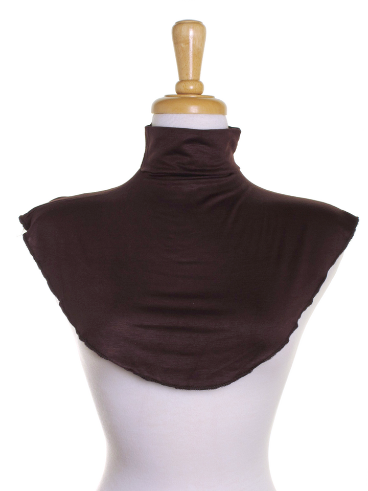 Brown Jersey Neck Cover