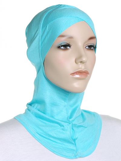 Arctic Blue Criss Cross Ninja Underscarf - Hijab Store Online