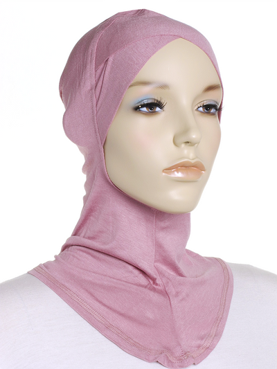 Dusky Rose Criss Cross Ninja Underscarf - Hijab Store Online