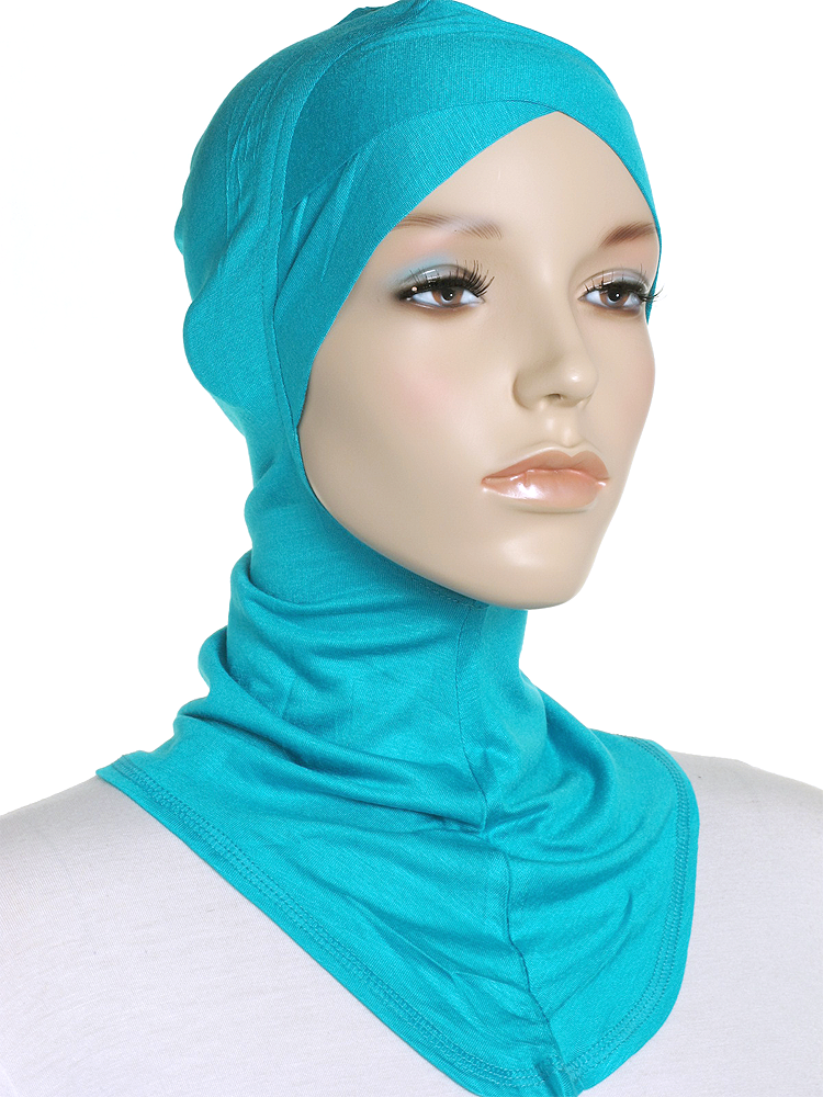 Teal Criss Cross Ninja Underscarf - Hijab Store Online