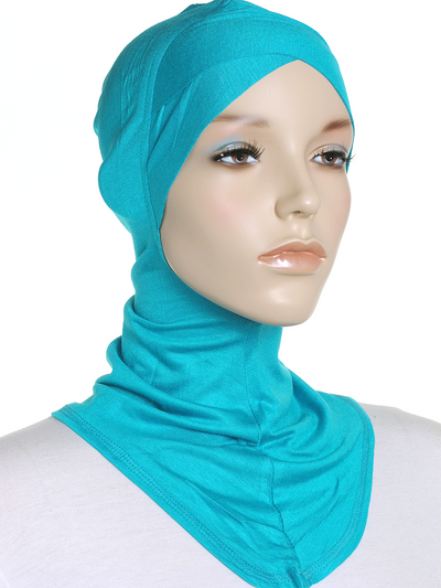 Teal Criss Cross Ninja Underscarf - Hijab Store Online