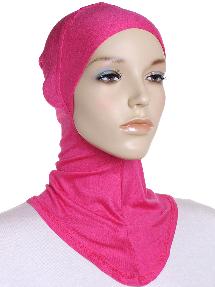 Hot Pink Plain Ninja Underscarf - Hijab Store Online