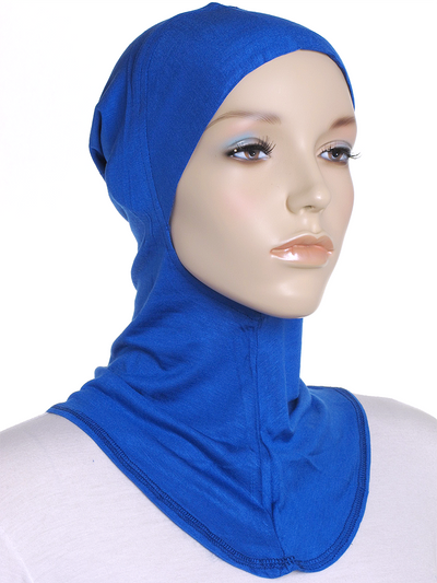 Royal Blue Plain Ninja Underscarf - Hijab Store Online