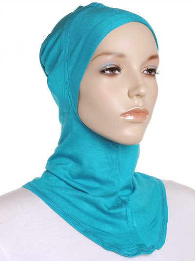 Teal Plain Ninja Underscarf - Hijab Store Online