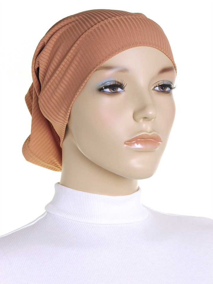 Hazelnut Ribbed Underscarf